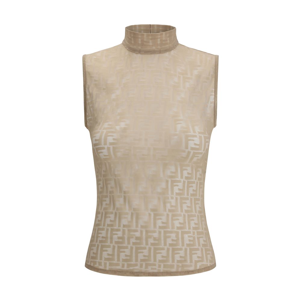 Fendi Multicolor Polyamide Top