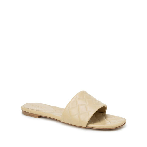 Bottega Veneta Sandalen aus beigem Lammleder