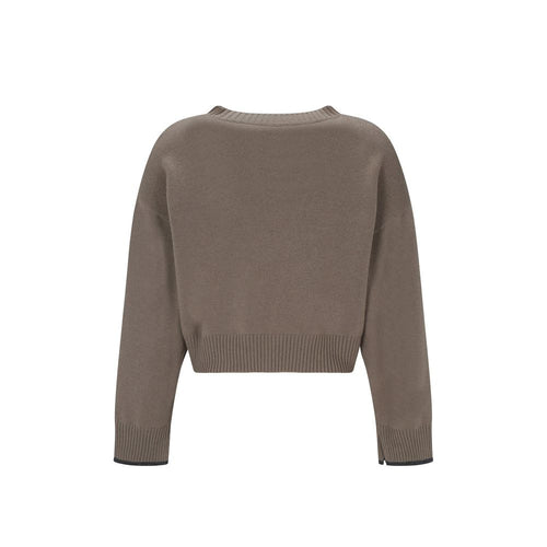 Brunello Cucinelli Beiger Kaschmirpullover