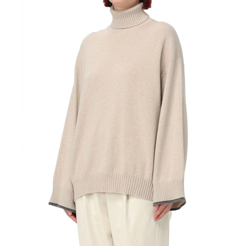 Brunello Cucinelli Beiger Kaschmirpullover