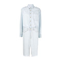 Stella McCartney Blue Cotton Casual Dress