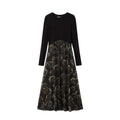 Desigual Black Polyester Casual Dress