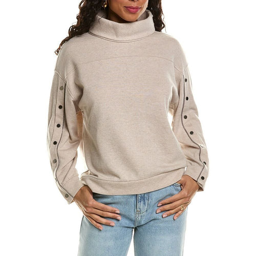 Brunello Cucinelli Beiges Kaschmir-Sweatshirt
