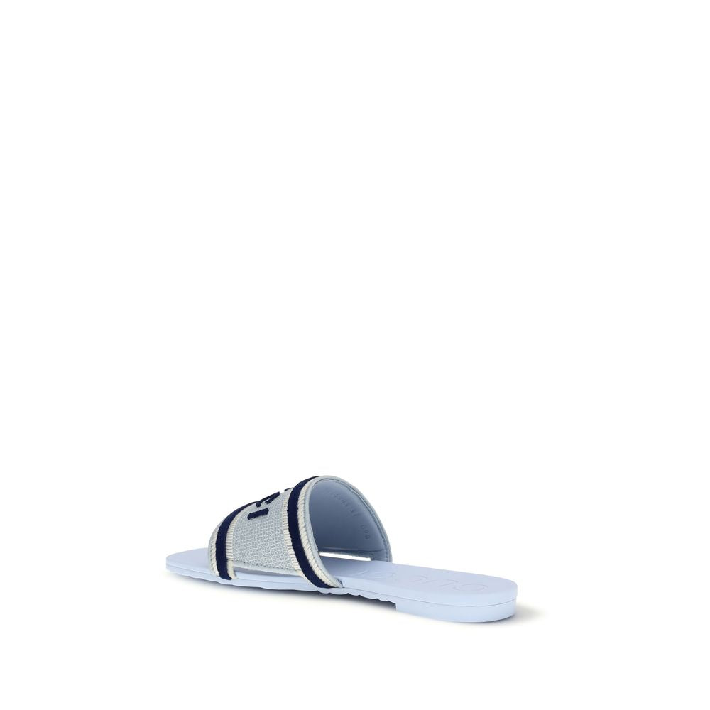 Gucci Multicolor Cotton Sandals