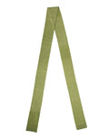 Dolce & Gabbana Green Cashmere Knitted Neck Foulard 280cm x11cm Men Scarf