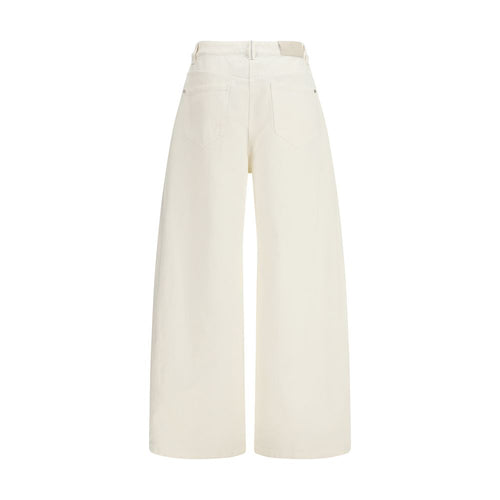 Brunello Cucinelli Beige Baumwollhose