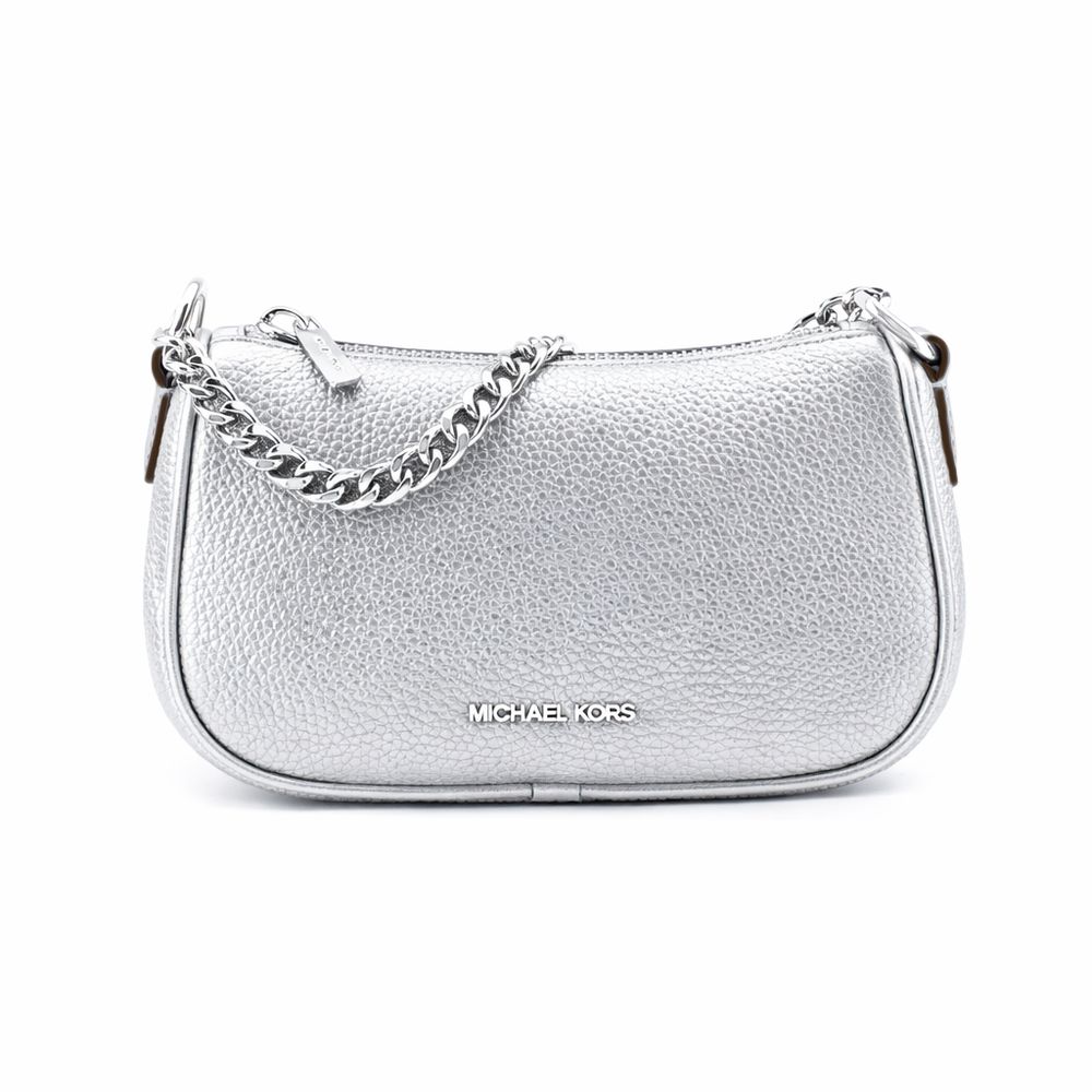 Michael Kors Gray Fur Shoulder Bag