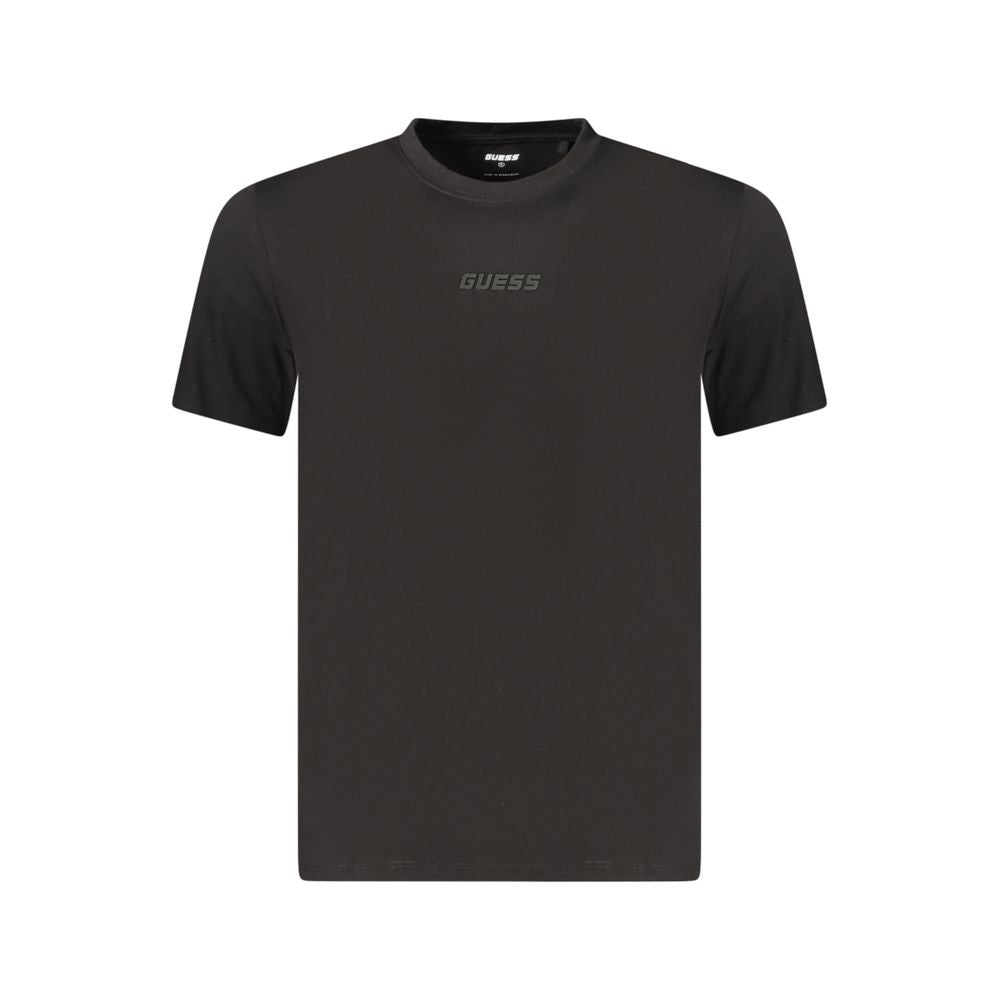 Guess Jeans Nero Cotton Men T-Shirt