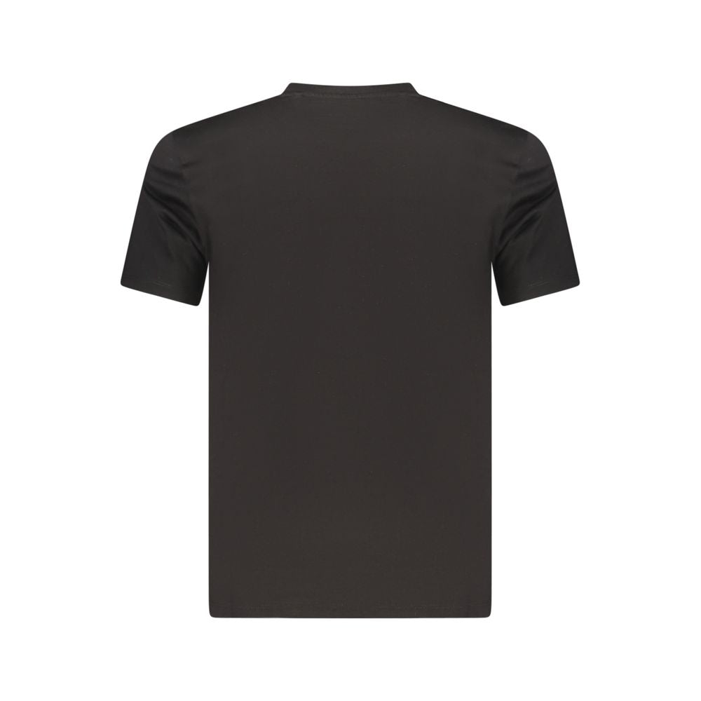 Guess Jeans Nero Cotton Men T-Shirt