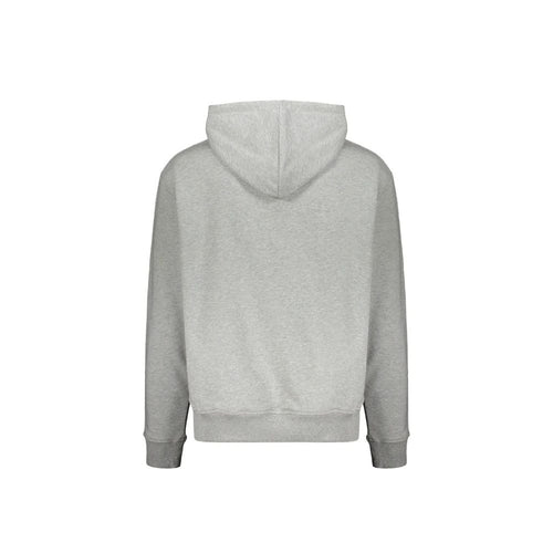 Balmain Grauer Baumwoll-Kapuzenpullover