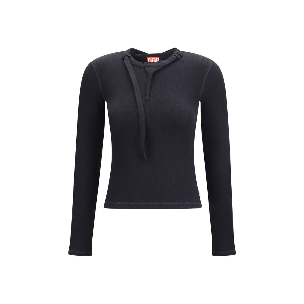Diesel Black Cotton Top