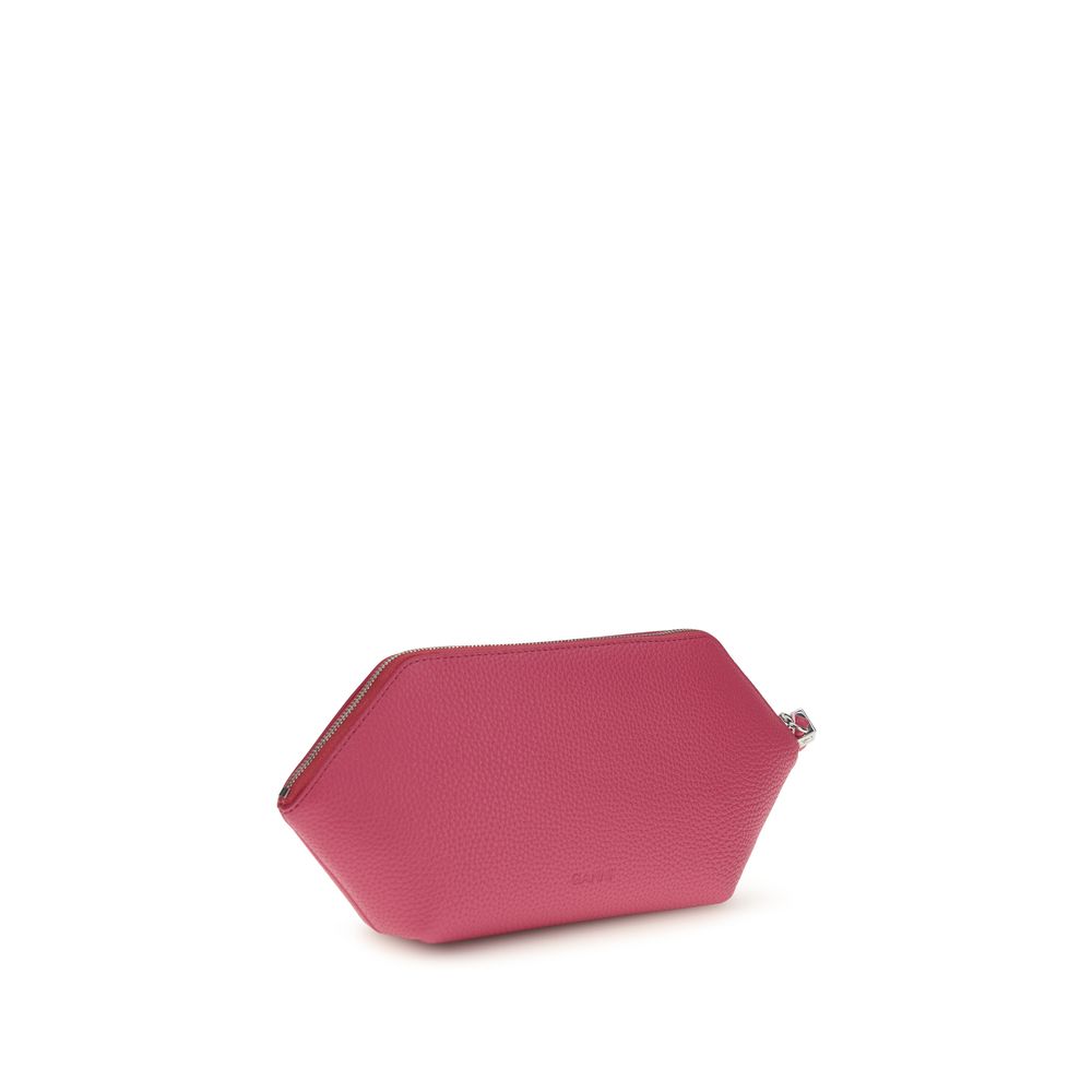 Ganni Multicolor Polyurethane Wallet