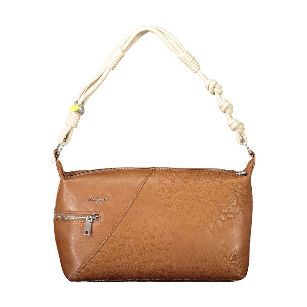 Desigual Marrone Poliuretano Women Handbag