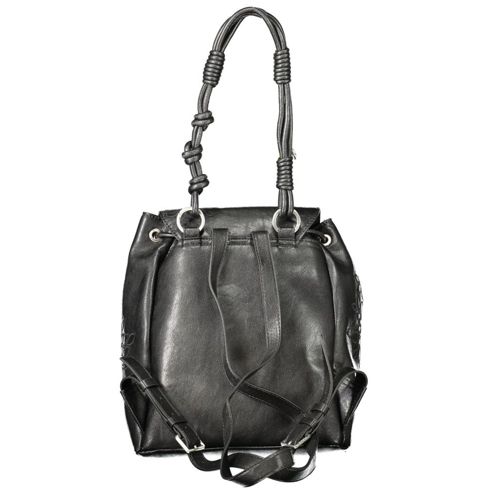 Desigual Black Polyethylene Backpack