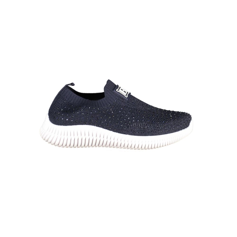 Laura Biagiotti Blue Polyester Athletic Sneakers