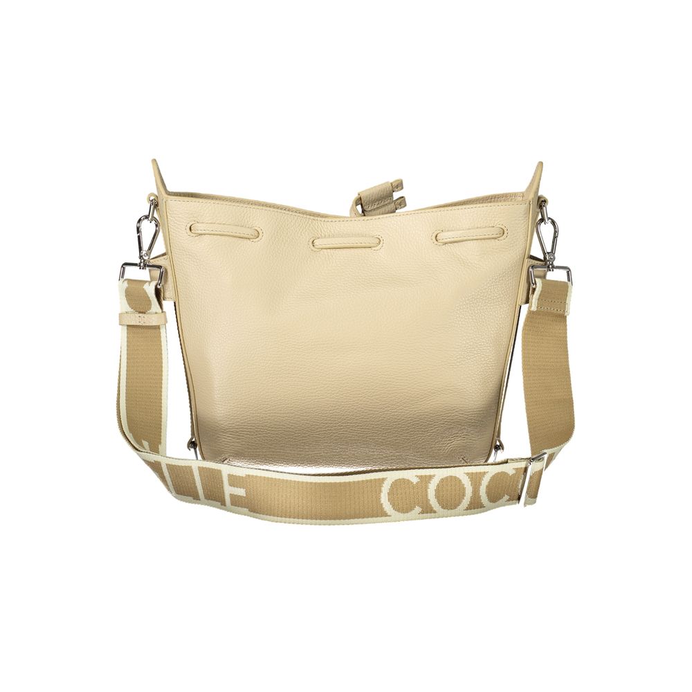 Coccinelle Beige Leather Handbag