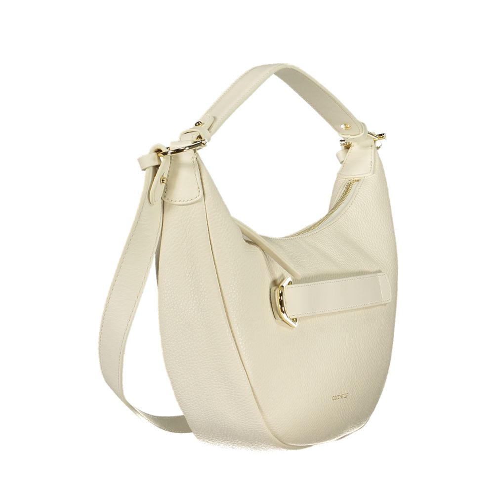 Coccinelle White Leather Handbag