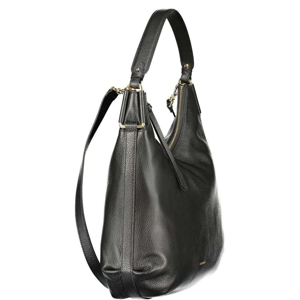 Coccinelle Black Leather Handbag