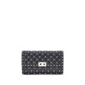 Valentino Garavani Black Lamb Ovis Aries Aries Shoulder Bag