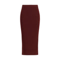 Max Mara Bordeaux Viscose Sweatshirt