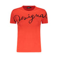 Desigual Red Cotton Women T-Shirt