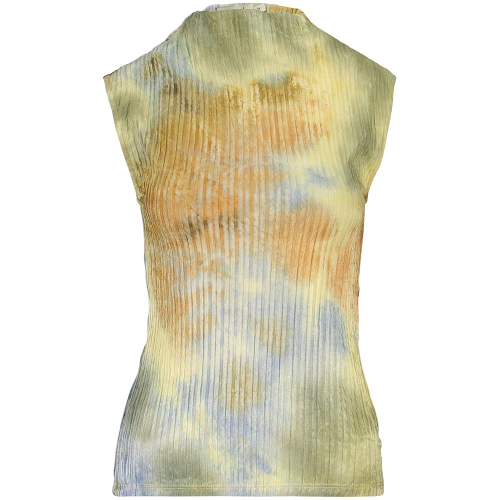Desigual Giallo Polyester Women Canotta