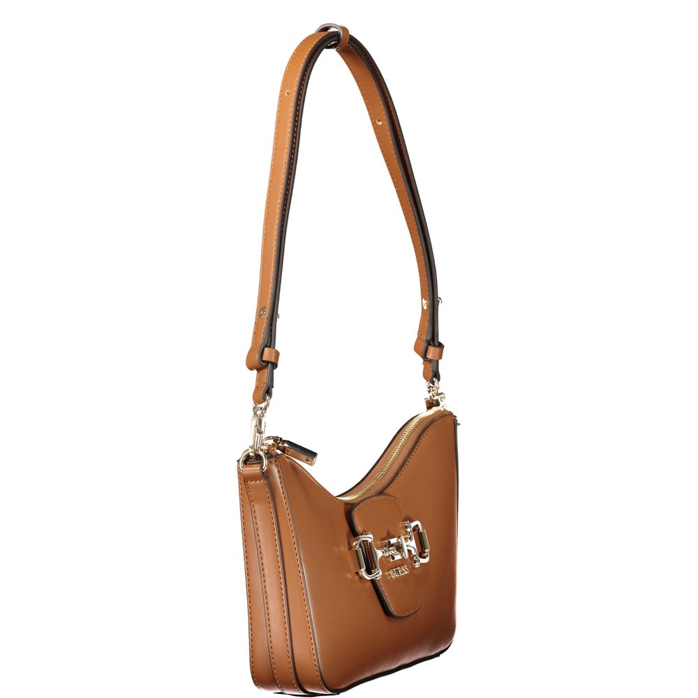 Guess Jeans Marrone Poliuretano Donna Borsa