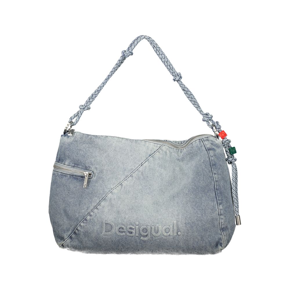 Desigual Azzurro Cotton Women Bag