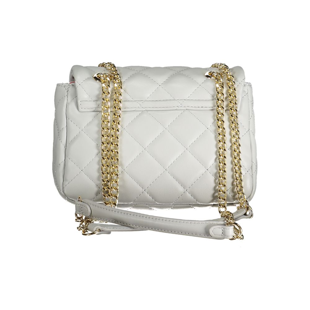 Mario Valentino Grigio Polyurethane Women Shoulder Bag
