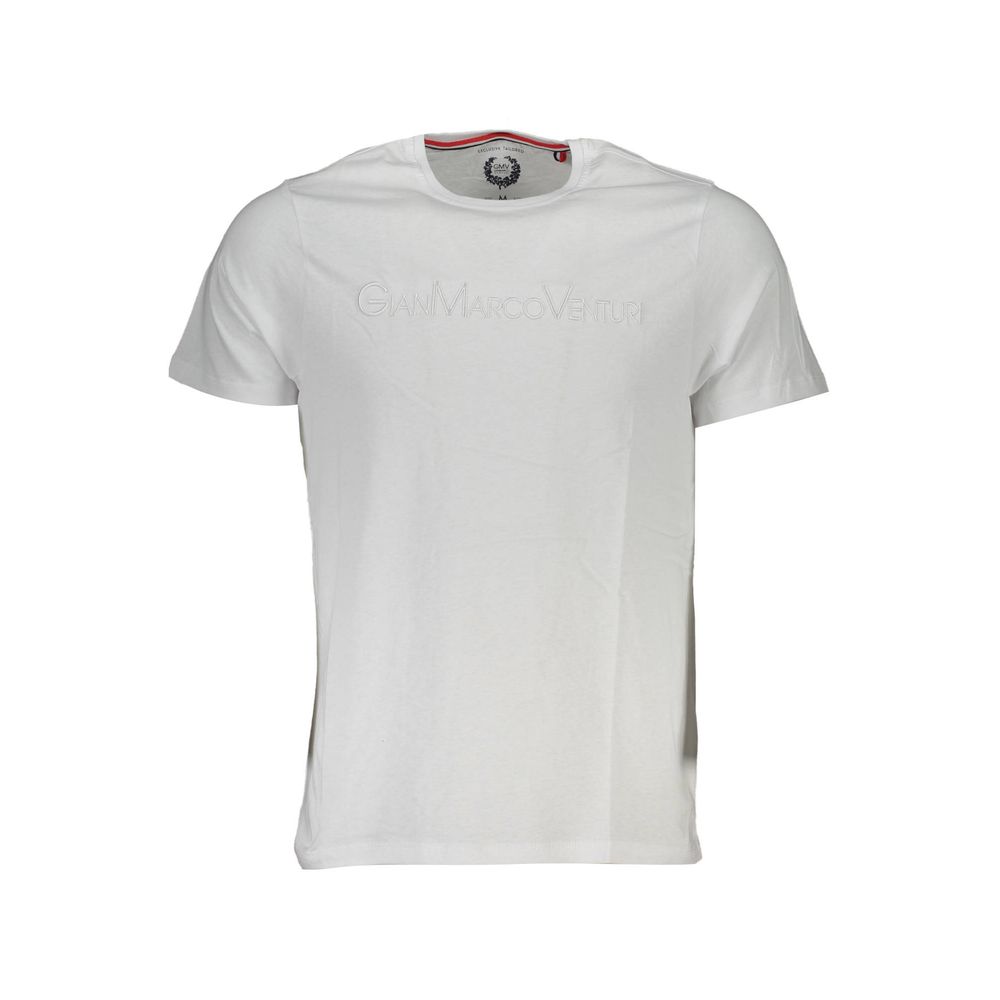 Gianmarco Venturi Baumwoll-T-Shirt in Weiß