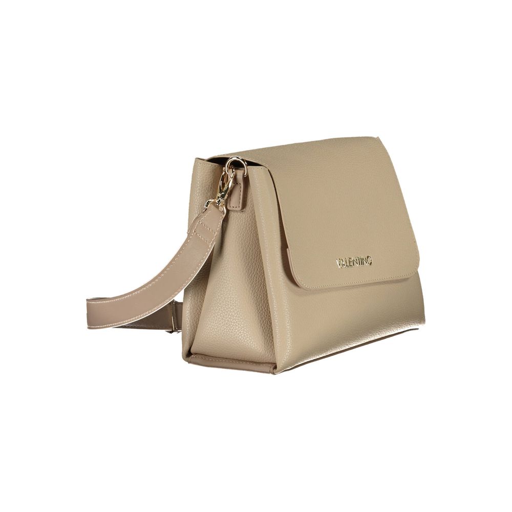 Mario Valentino Beige Polyurethane Women Handbag