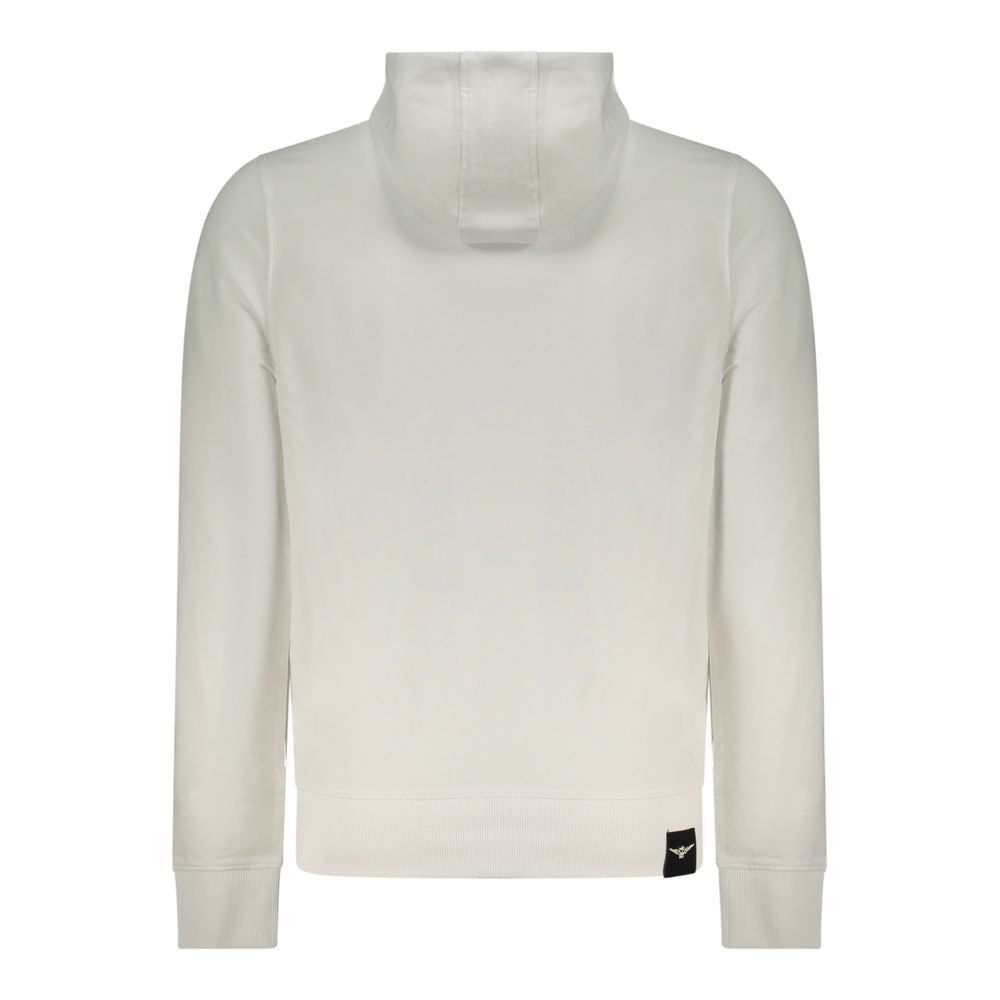 Accademia Militare Bianco Cotton Men's Sweatshirt