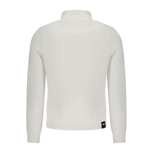 Accademia Militare Bianco Cotton Mens Sweatshirt