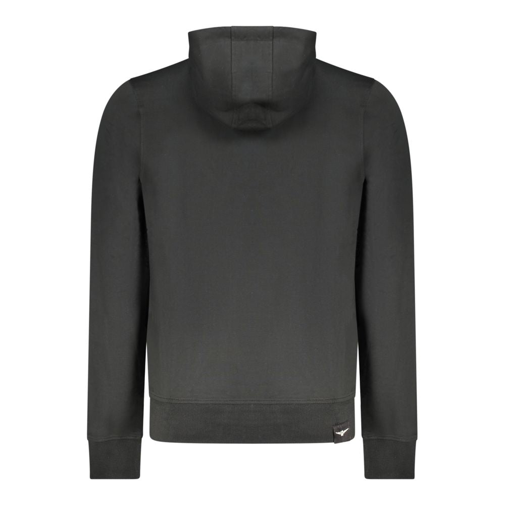 Accademia Militare Black Cotton Men's Sweatshirt