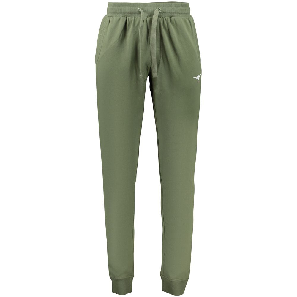 Accademia Militare Verde Cotton Men's Sweatpants