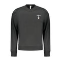 Accademia Militare Black Cotton Mens Sweatshirt