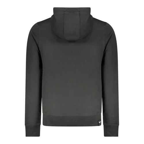 Accademia Militare Black Cotton Mens Sweatshirt