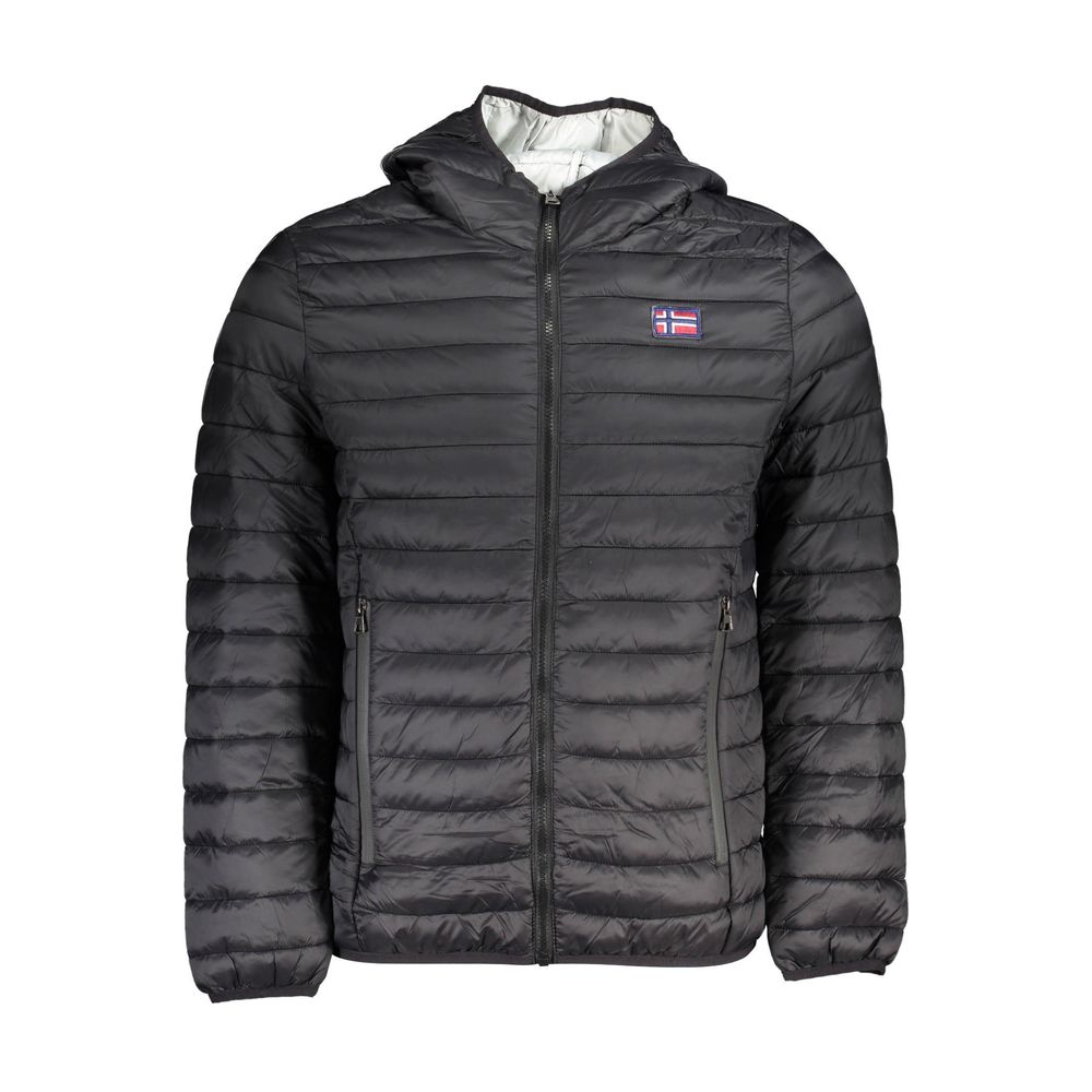 Norway 1963 Black Polyamide Shell Jacket
