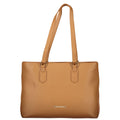 Mario Valentino Brown Polyethylene Handbag