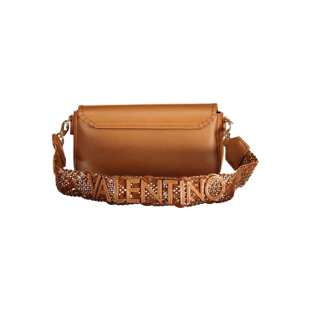 Mario Valentino Brown Polyethylene Handbag