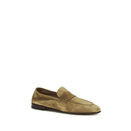 Bally Beige Kalbsleder Bos Taurus Slipper