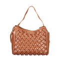 Mario Valentino Brown Polyethylene Handbag