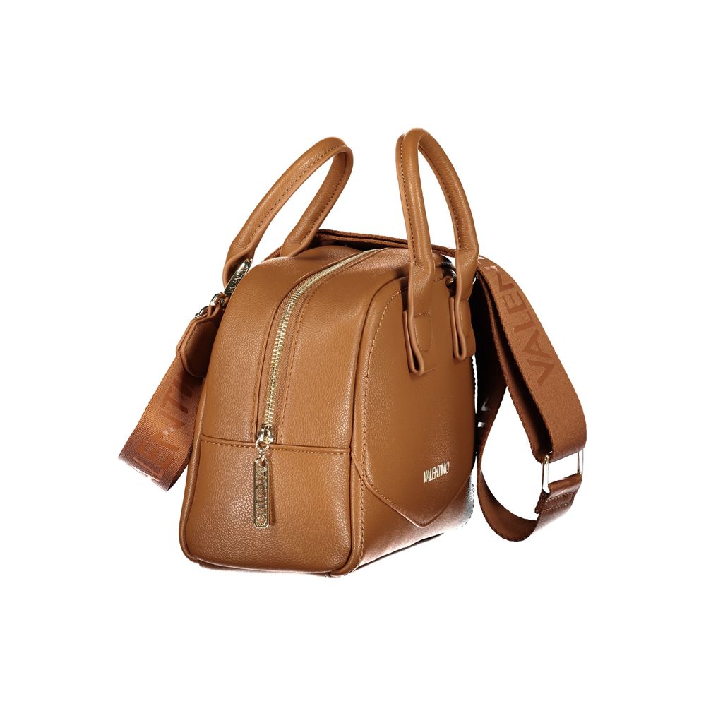Mario Valentino Brown Polyethylene Handbag