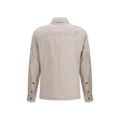 Brunello Cucinelli Beiger Baumwollmantel