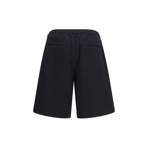 Brunello Cucinelli Schwarze Baumwoll-Bermudashorts