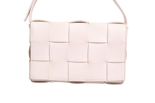 Bottega Veneta Pink Intrecciato Cassette Umhängetasche