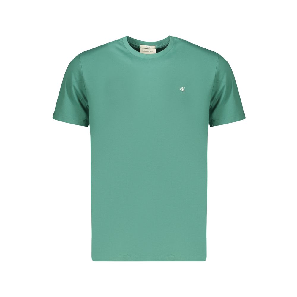 Calvin Klein Green Cotton Men's T-Shirt