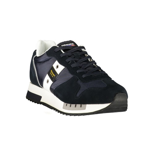 Blauer Blue Polyurethan Herren-Sneaker