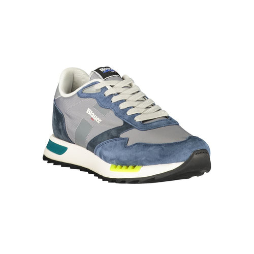 Blauer Blauer Polyester Herren Sneaker