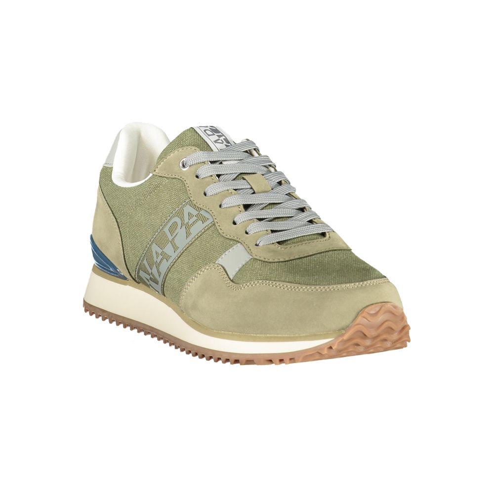 Napapijri Green Polyester Athletic Sneakers
